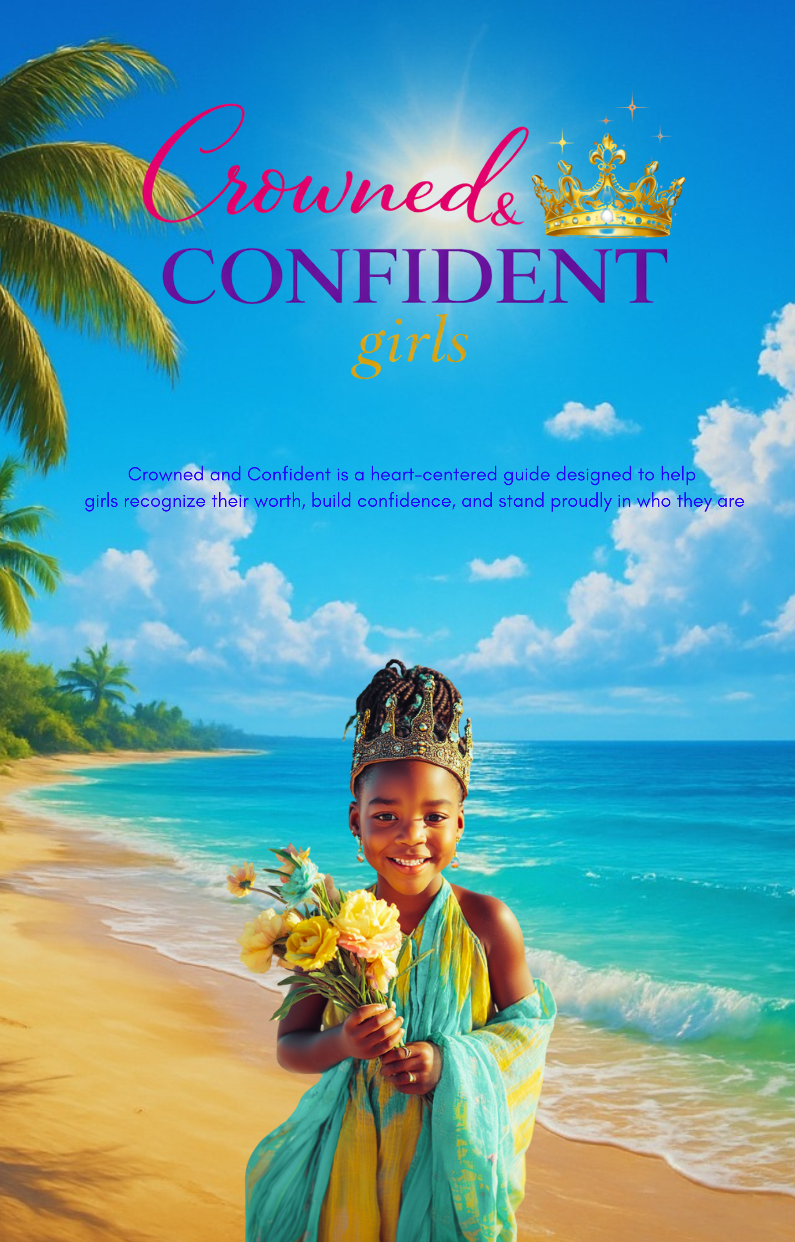 Crowned & Confident Girls™ Confidence Workbook for Girls Ages 6–11 (Digital PDF)